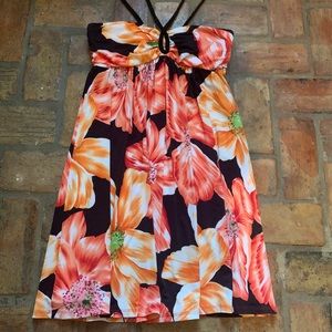 Hibiscus Floral Sun Dress